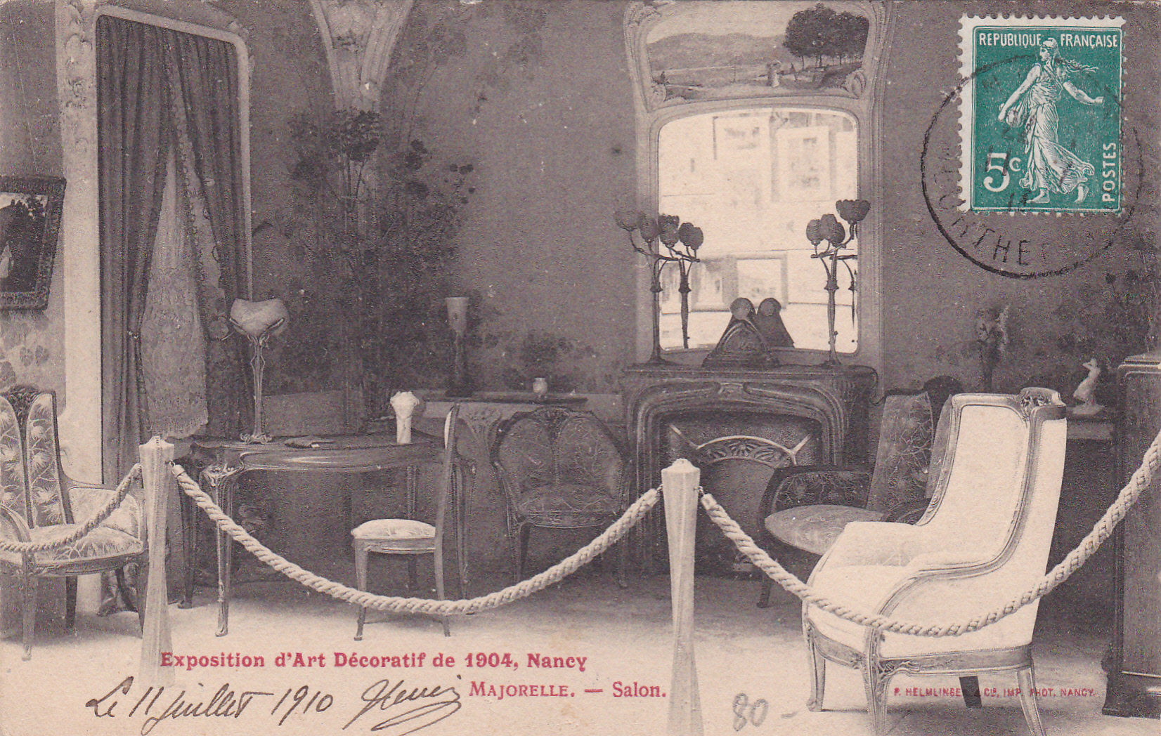 Majorelle Fireplace